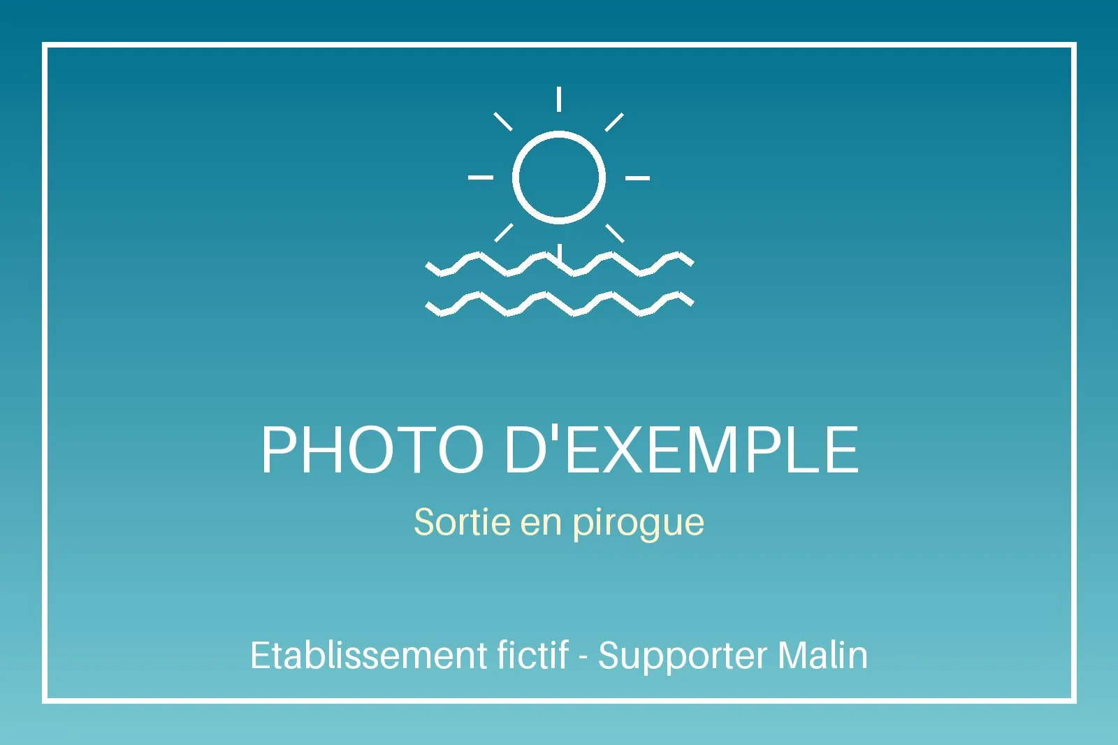 Photo d'exemple — Sortie en pirogue
