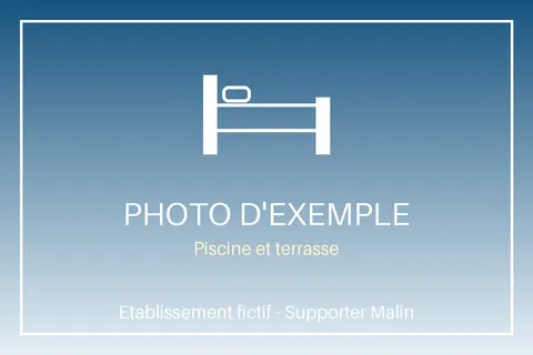 Photo d'exemple — Piscine et terrasse